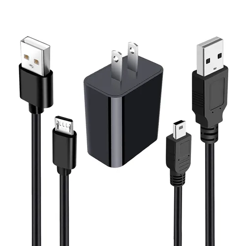 Vista 6 de Cable de carga Mini USB de repuesto para medidor del sistema de monitoreo de glucosa en sangre OneTouch Verio IQ, controlador de PS3, MP3, cámara