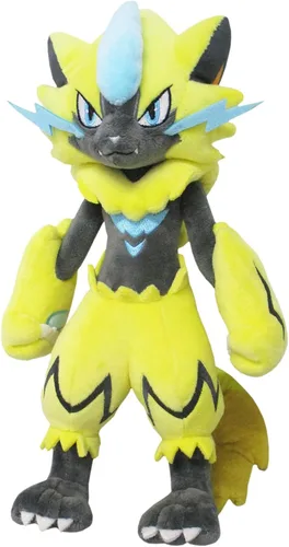 Vista 4 de Sanei Peluche relleno de felpa de Jigglypuff de la serie All Star de Pokémon, 5 pulgadas, Rosa (PP02)