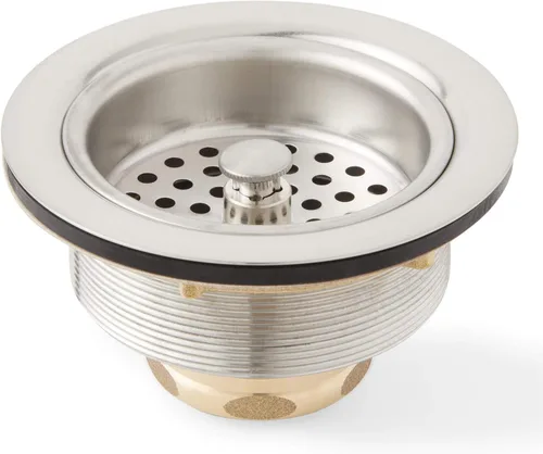 Vista 17 de Signature Hardware 482758 Colador de cesta de 4-1/2" con cordal - Latón envejecido