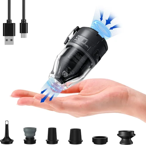 FLEXTAILGEAR Max Pump 3 Air Pump for Inflatables, 5Kpa Portable Air Pump, 500L/min Air Mattress Pump with Camping Light, Electric Pump for