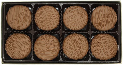 Vista 190 de Galletas Oreo bañadas en chocolate oscuro y con leche, de Philadelphia Candies