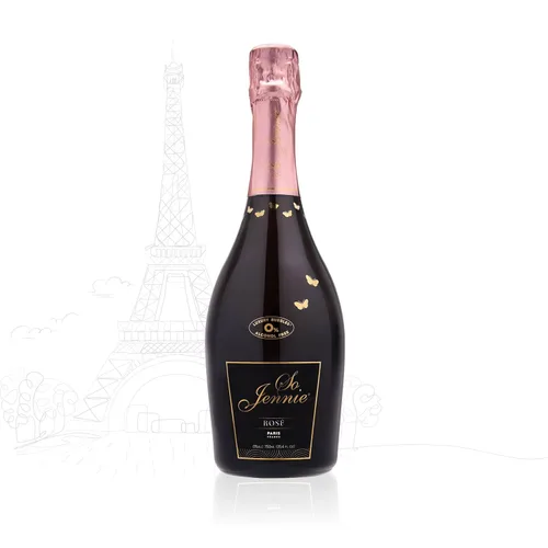 So Jennie Paris Premium Luxury Bubbles (alternativa al champán sin alcohol) (25.4 fl oz)
