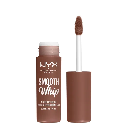 Vista 7 de NYX PROFESSIONAL MAKEUP Smooth Whip Crema de Labios Mate, De Larga Duración, Hidratante, Lápiz Labial Líquido Vegano - Kitty Belly (Nude Durazno)