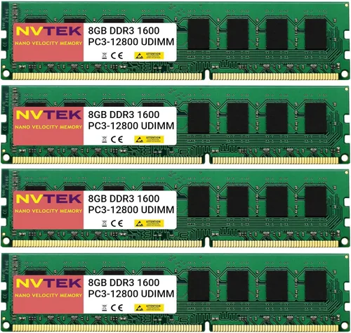 Vista 6 de 8 GB (1 x 8 GB) DDR3 1600 MHZ PC3-12800 UDIMM 2Rx8 1.35V 240-PIN no ECC sin búfer memoria de computadora de escritorio