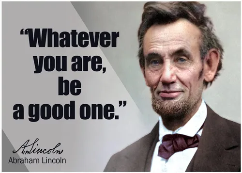 Abraham Lincoln - Póster inspirador motivacional para el aula, mentalidad de crecimiento, maestros, recuerdos históricos, decoración educativa,
