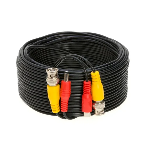 Vista 10 de Cables Direct Online Cable de extensión de video BNC prefabricado negro de 10 pies para CCTV, cámara de seguridad, DVR, sistema de vigilancia, cable