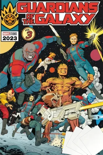 Vista 9 de Guardians Of The Galaxy Volume 3 - Comic Poster (Comic Cover) (Size: 24" x 36") (Laminated Poster)