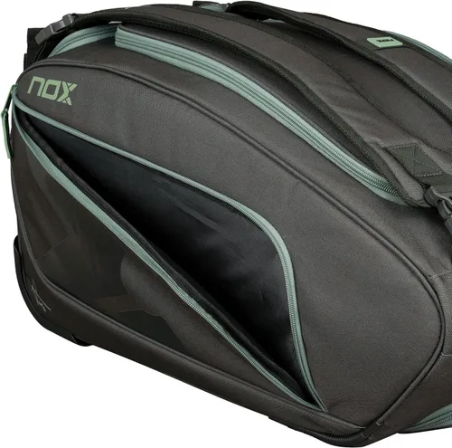 Vista 6 de Bolsa de pádel AT10 Competition Trolley Bolsa de pádel de alta capacidad para hombre Compartimento térmico NOX ThermoTech Mochila