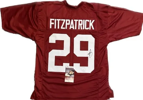Maillot personalizado de Minkah Fitzpatrick Alabama Crimson Tide con JSA Witness COA