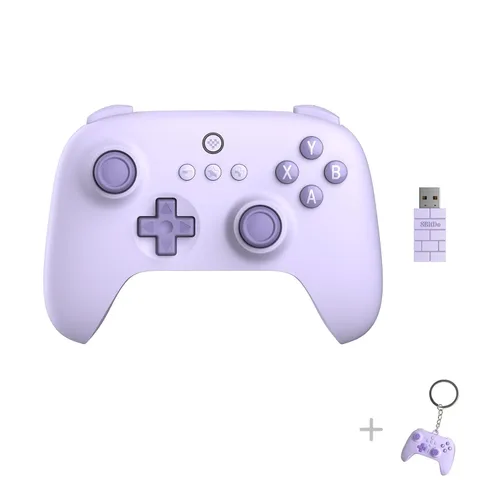 Vista 15 de 8Bitdo Ultimate 2C Hall Effect Joysticks and Hall Triggers Wireless Controller for Windows PC and Android, with Remappable L4/R4 Bumpers, Turbo