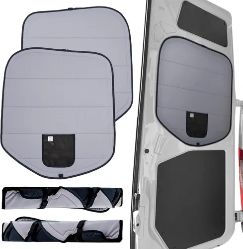 Vista 13 de Living in a Bubble Cubierta Aislante con Bloqueo de Luz para Ventana de Puerta Corrediza para Mercedes Sprinter NCV3 y VS30, 2007-Actual, Accesorios