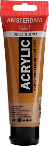 Vista 105 de Amsterdam Serie Estándar Tubo de Pintura Acrílica 120ml Azo Naranja 276 (17092762)