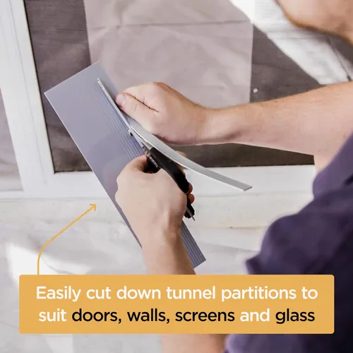 Vista 5 de Hakuna Pets Puerta esencial para mascotas, grande, color negro