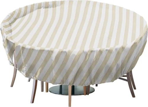 Vista 21 de Fundas para muebles de patio, impermeables, resistentes a los rayos UV, resistentes a los rayos UV, para exteriores, mesa redonda y rectangular
