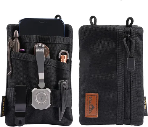 VIPERADE VE1 Organizador de bolsillo, bolsa EDC para hombres, organizador de almacenamiento EDC, equipo EDC, bolsa de bolsillo multiherramienta para