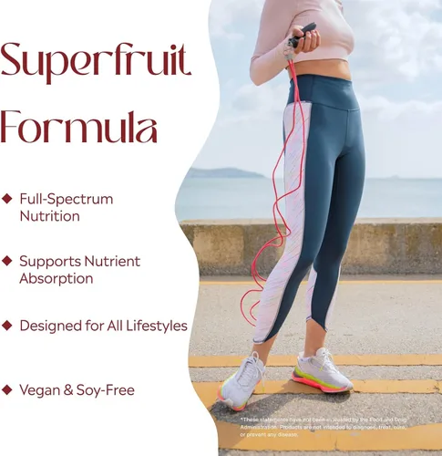 Vista 3 de PURE Daily Build Suplemento dietético líquido multivitamínico y mineral/herbario con superfrutas, 1 botella de 32 onzas líquidas (32.0 fl oz)