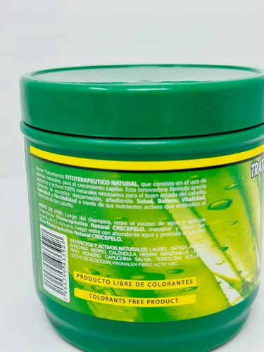 Vista 3 de Crece Pelo Acondicionador para Crecimiento Capilar 16 Oz