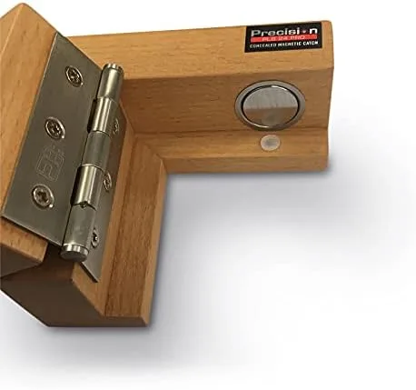 Vista 3 de PLS 24 PRO - Cierro magnético oculto para puertas de uso ligero a pesado con un grosor mayor a 30 mm (1.18"), paquete de 2