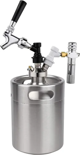 Vista 4 de MRbrew 2 manijas de plástico para grifo de cerveza, grifo de cerveza de 3/18 pulgadas, mango negro para barras comerciales estándar americano