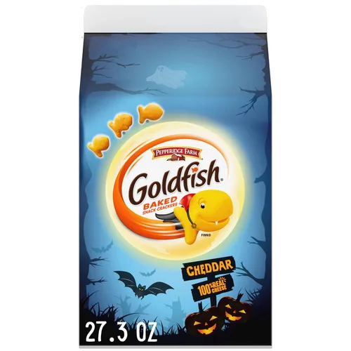 Vista 15 de Pepperidge Farm Goldfish Graham gigante de grano entero, vainilla, 0.9 onzas, paquete de 300