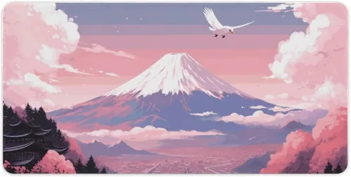 Vista 17 de Tapete de escritorio con patrón de arte abstracto, alfombrilla para computadora, accesorios de escritorio, teclado de escritorio, 11.8 x 23.6 in