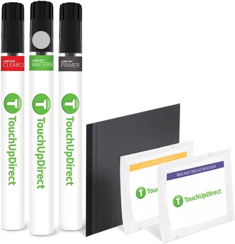 Vista 225 de TouchUpDirect A2B Abyss/Onyx Black Pearl - Aerosol de pintura de retoque compatible con Hyundai Exact Match - Kit esencial