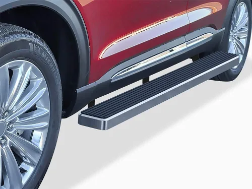 Vista 10 de APS Estribos 5 pulgadas de acero inoxidable mate compatibles con Ford Explorer 2020-2026 Sport Utility 4 puertas