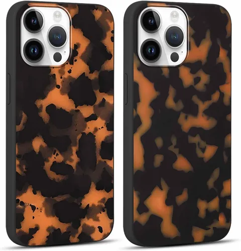Vista 46 de Paquete de 2 fundas de teléfono con bonito estampado de guepardo para iPhone 7/8/SE 2020 / SE 2022 de 4.7 pulgadas, diseño de leopardo de lujo