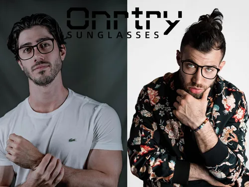 Vista 16 de Onrtry Gafas sin receta para hombres y mujeres, lentes transparentes cuadradas