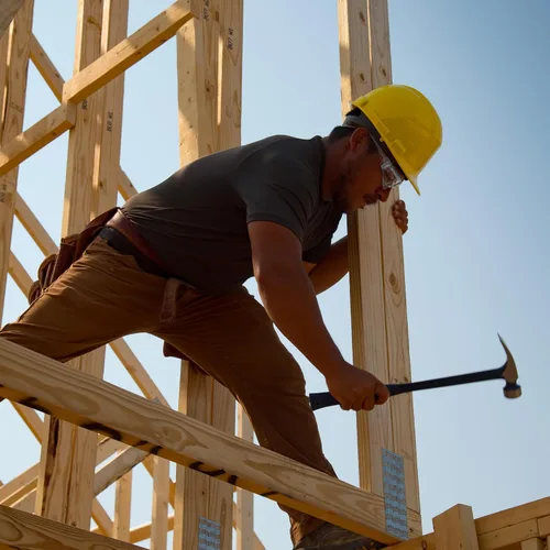 Vista 5 de ESTWING BIG BLUE - Martillo para enmarcar, garra recta de 25 onzas con construcción de acero forjado y agarre de reducción de golpes, E3-25SM