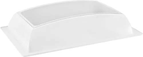 RecPro Cúpula interior de tragaluz RV con ventana transparente | 14 x 22 pulgadas tragaluz interior universal