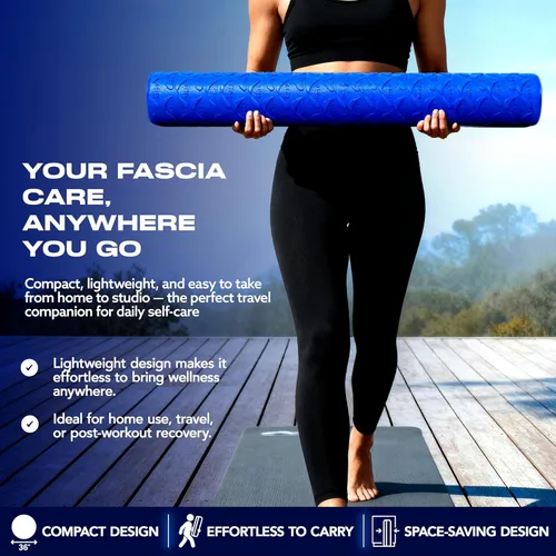 Vista 4 de MELT Method Rodillo de Espuma Suave de 36 Pulgadas para Terapia Física y Recuperación de Ejercicios - Tecnología FasciaTherapy - Rodillo de Espuma