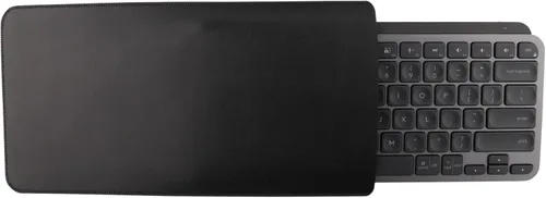 Vista 2 de GuardV Serie de piel sintética para teclado Logitech MX Keys Mini - Funda protectora