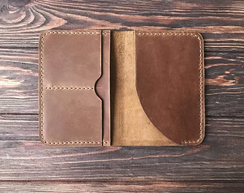 Vista 8 de FF Scholar Gift For Gamer Passport Cover Handmade Leather Passport Holder Geek Gift Personalized Passport Wallet For Men Passport Case Husband