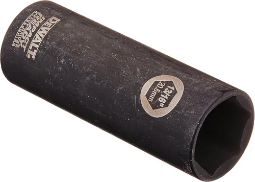 Vista 6 de DEWALT DW22942 Juego de llaves de impacto de 1 pulgada, listas para impacto, para accionamiento de 1/2 pulgada, Negro
