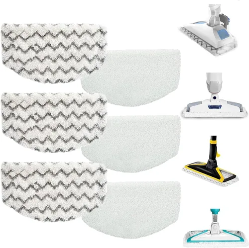 Almohadillas de trapeador de vapor 1940A lavables para Bissell Powerfresh Almohadillas limpiadoras de vapor de repuesto para 1806 19404 1440 1544