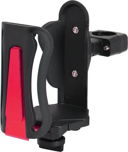 Vista 8 de Soporte para botella de agua de motocicleta, tamaño ajustable para botellas de 2.68 a 3.94 pulgadas de diámetro, soporte para tazas de motocicleta