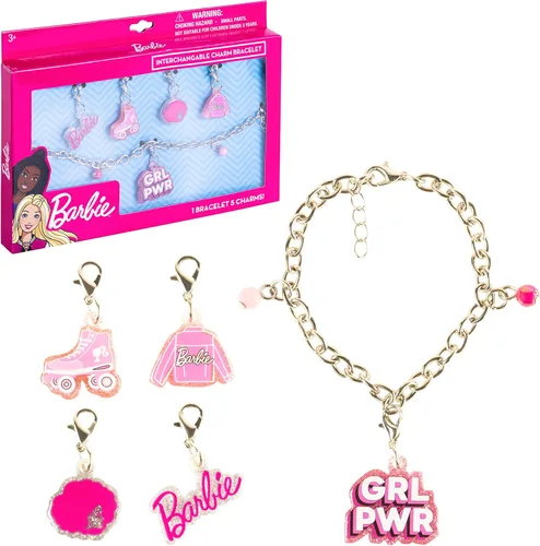 Vista 7 de Luv Her Juego de caja con dije para niñas con 1 pulsera y 5 dijes intercambiables, a partir de 3 años