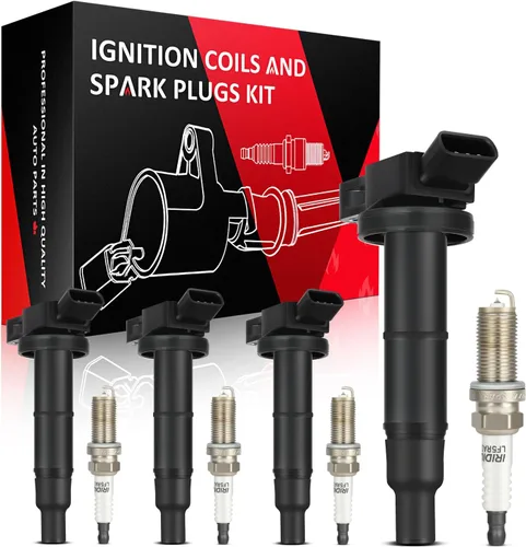 Vista 80 de SCITOO Paquete de bobinas de encendido compatible con Mitsubishi Outlander 2.4L 2014 2015 2016 2017 UF814 C-911 49114 1 PCS