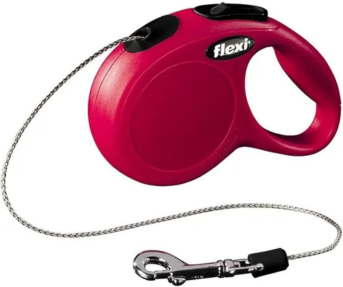 Vista 5 de Flexi Roll-Leine New Classic XS Gurt 3 M Azul Für Hunde, Katzen Und Kleintiere Bis Max. 26.5 lbs, Multicolor, Juventud XS/16