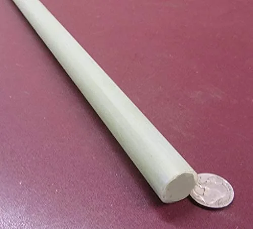 Vista 4 de Micarta G10FR4 - Varilla redonda fenólica de 0.750 pulgadas de diámetro x 48 pulgadas de largo