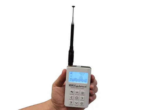 Vista 3 de Analizador de espectro digital portátil RF Explorer modelo WSUB1G Plus - delgado