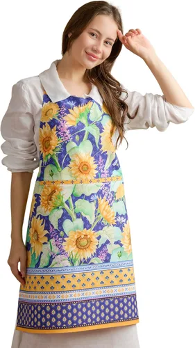 Vista 148 de Maison d' Hermine 100% Cotton Apron for women with Pocket Kitchen Chef Apron for Men Cooking Mothers Day Gifts