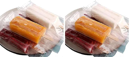 Vista 8 de Bolsas gruesas de paletas de hielo, envoltorios de plástico para dulces, envases de sellado caliente de grado alimenticio