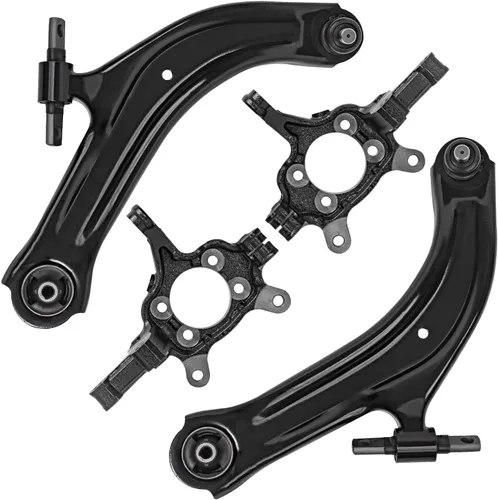 Vista 104 de Detroit Axle - Kit de 4 brazos de control de extremo delantero para Dodge Dart 13-16, Chrysler 200 15-17, 2 brazos de control inferiores, 2 extremos