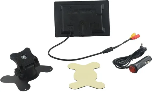 Vista 4 de 7 Inch TFT LCD Backup Monitor Kit for Truck Tractor Truck IR Rear View with 2 AV Inputs AV1 AV2 Auto Reverse Switch PAL/NTSC DC 12V/24V for