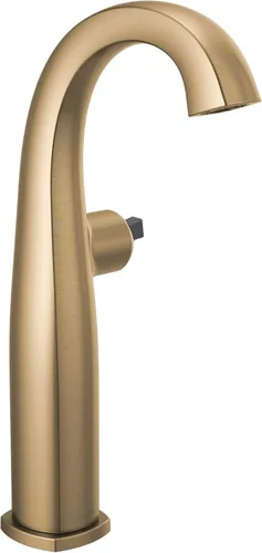 DELTA FAUCET 777-CZLHP-DST - Recipiente de baño individual sin grifo, bronce champán
