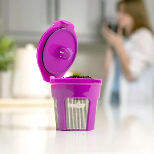 Vista 7 de Perfect Pod Cafe Fill Deluxe 1-Stream reutilizable K Cup - Compatible con Keurig 1.0 2.0 Plus K-Duo K-Mini K-Select K-Compact K-Elite y cafeteras