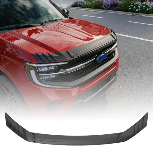 Vista 18 de powoq Deflector de capó compatible con Jeep Wrangler JK 2007-2018