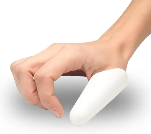 Vista 7 de Thumbsavers Classic - Herramienta manual para terapeuta de masaje manual, tamaño mediano, color blanco